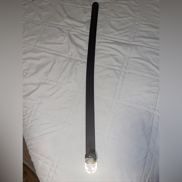 Gucci Supreme GG Belt Gold tone Size 70/28 Brown With Dust Bag - Picture 2 of 4